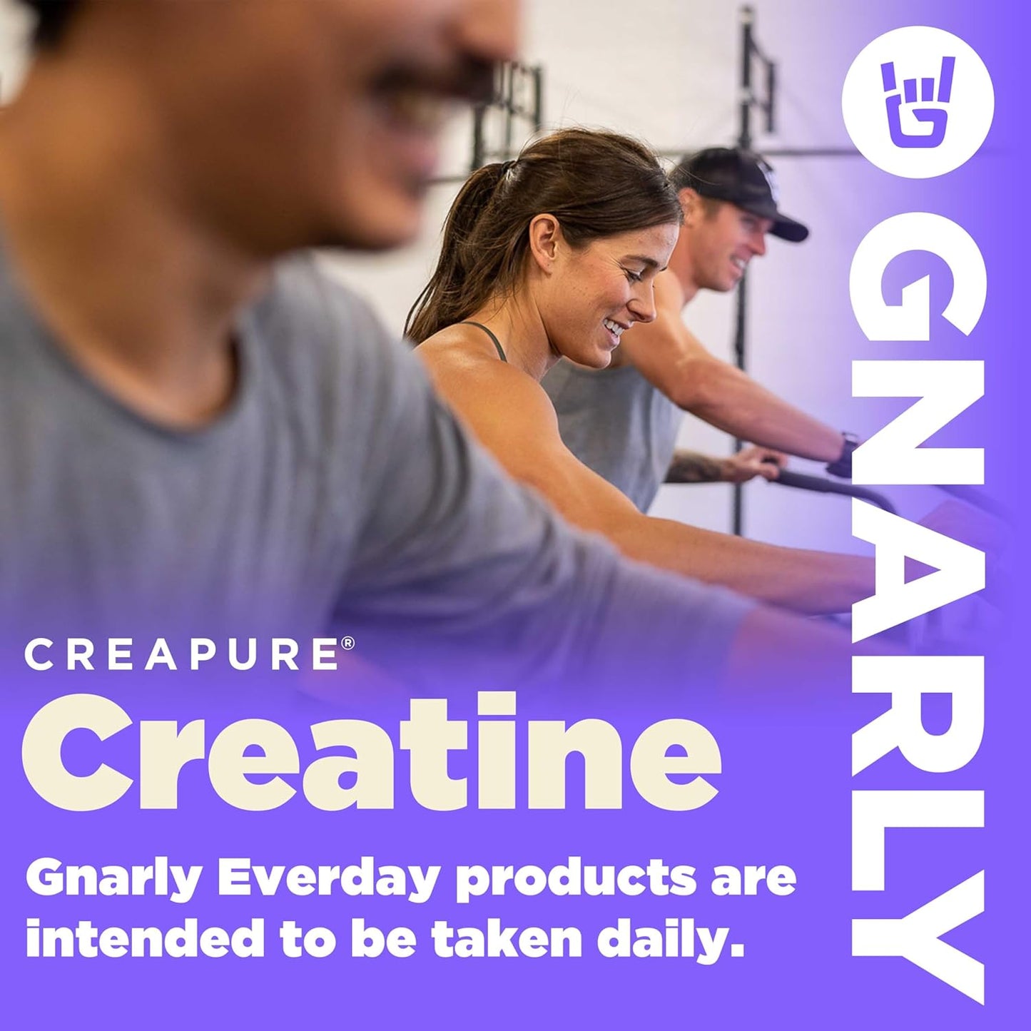 Gnarly Nutrition Unflavored Creatine Powder (16.05oz) & Caffeine-Free Strawberry Lemonade Preworkout (14.82oz)