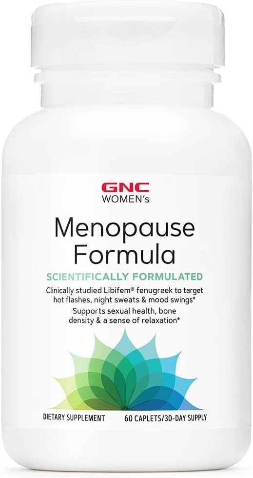 GNC Menopause Support Formula for Women - Natural Relief for Symptoms of Menopause