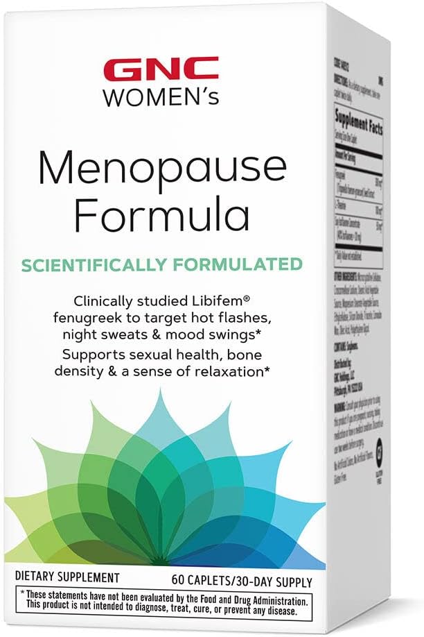 GNC Menopause Support Formula for Women - Natural Relief for Symptoms of Menopause