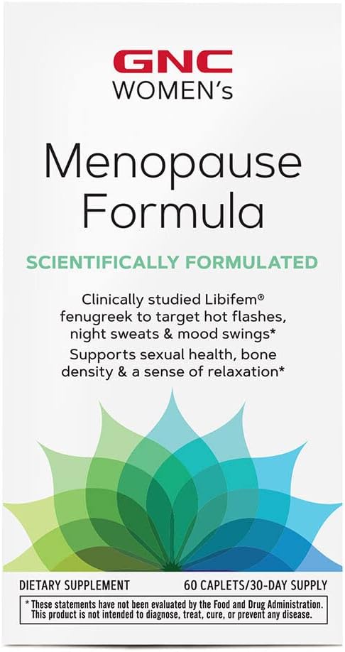 GNC Menopause Support Formula for Women - Natural Relief for Symptoms of Menopause