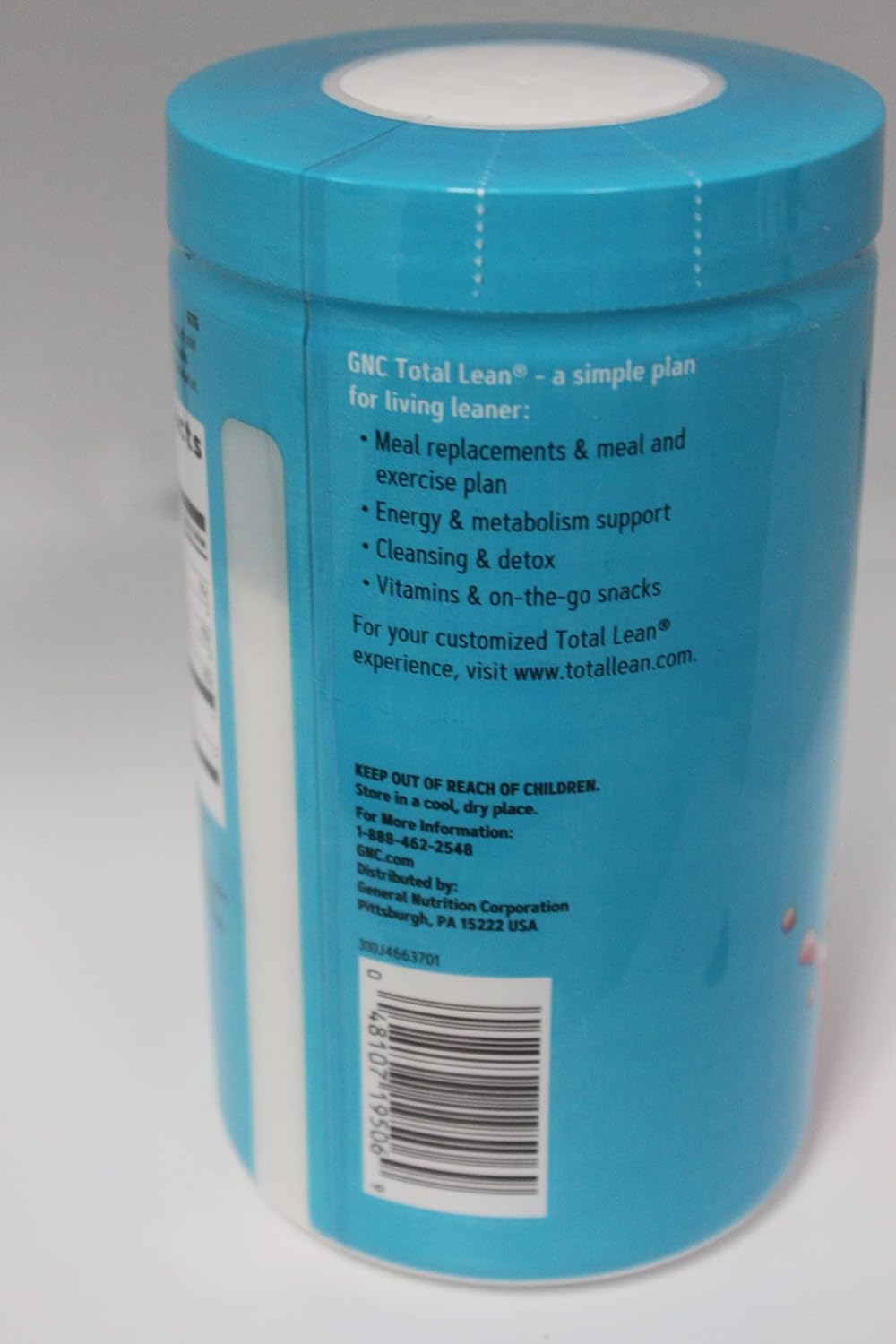 GNC Total Lean CLA + Carnitine Berry Sorbet Supplement - Enhances Body Composition, Muscle Recovery - 60 Servings