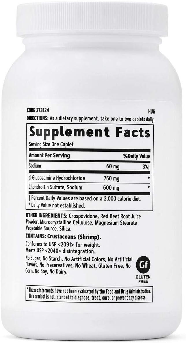 GNC Triple Strength Glucosamine Chondroitin Caplets - 120 Count, Promotes Joint Health
