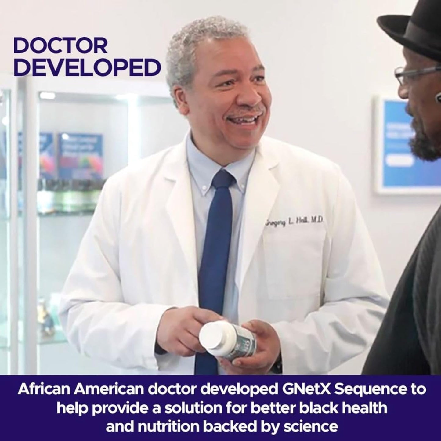 GNetX Sequence Multivitamins: Immune and Heart Health Formula for African American Men