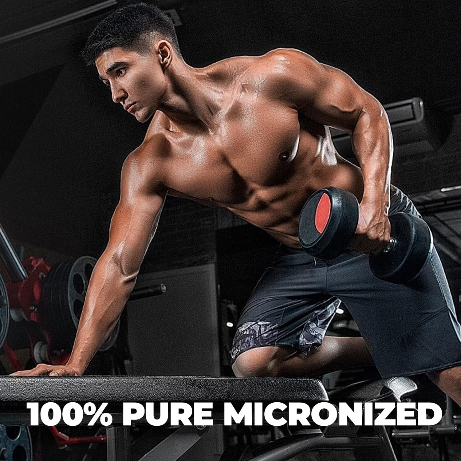 GOL Lab Nutrition Creatine Monohydrate Powder - Muscle Building Workout Supplement, Pure Micronized, Keto Friendly, 500g, Made in USA