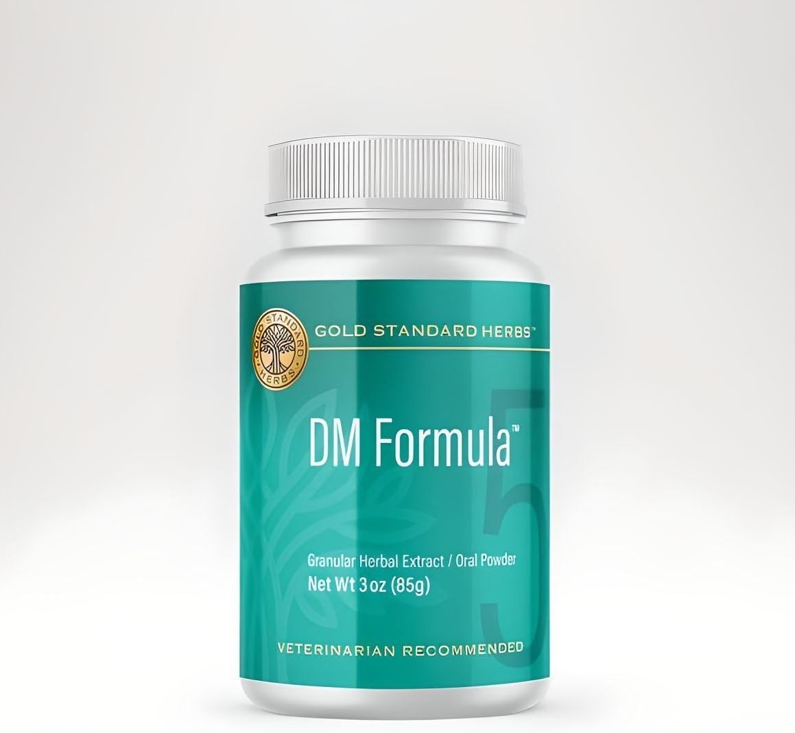 Gold Standard Herbs DM Formula: Natural Relief for Dogs with Degenerative Myelopathy, 85g Herbal Extract Powder