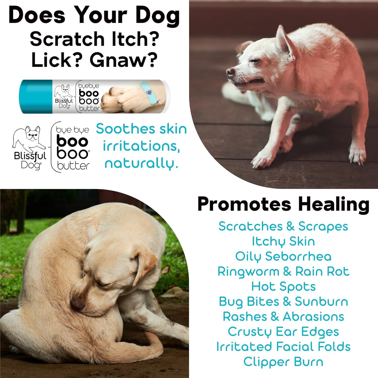 Golden Retriever Booboo Butter - Soothing Relief for Your Pup's Skin Issues