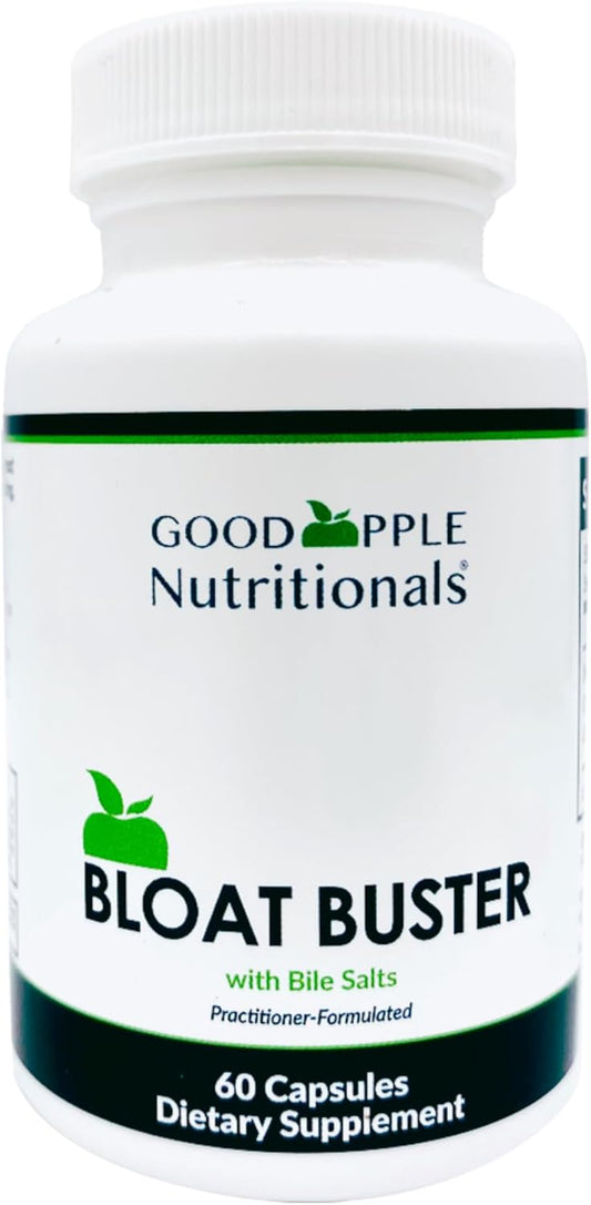 GOODAPPLE NUTRITIONALS Bloat Relief Supplement - Natural Digestive Health Aid with Enzymes and Probiotics