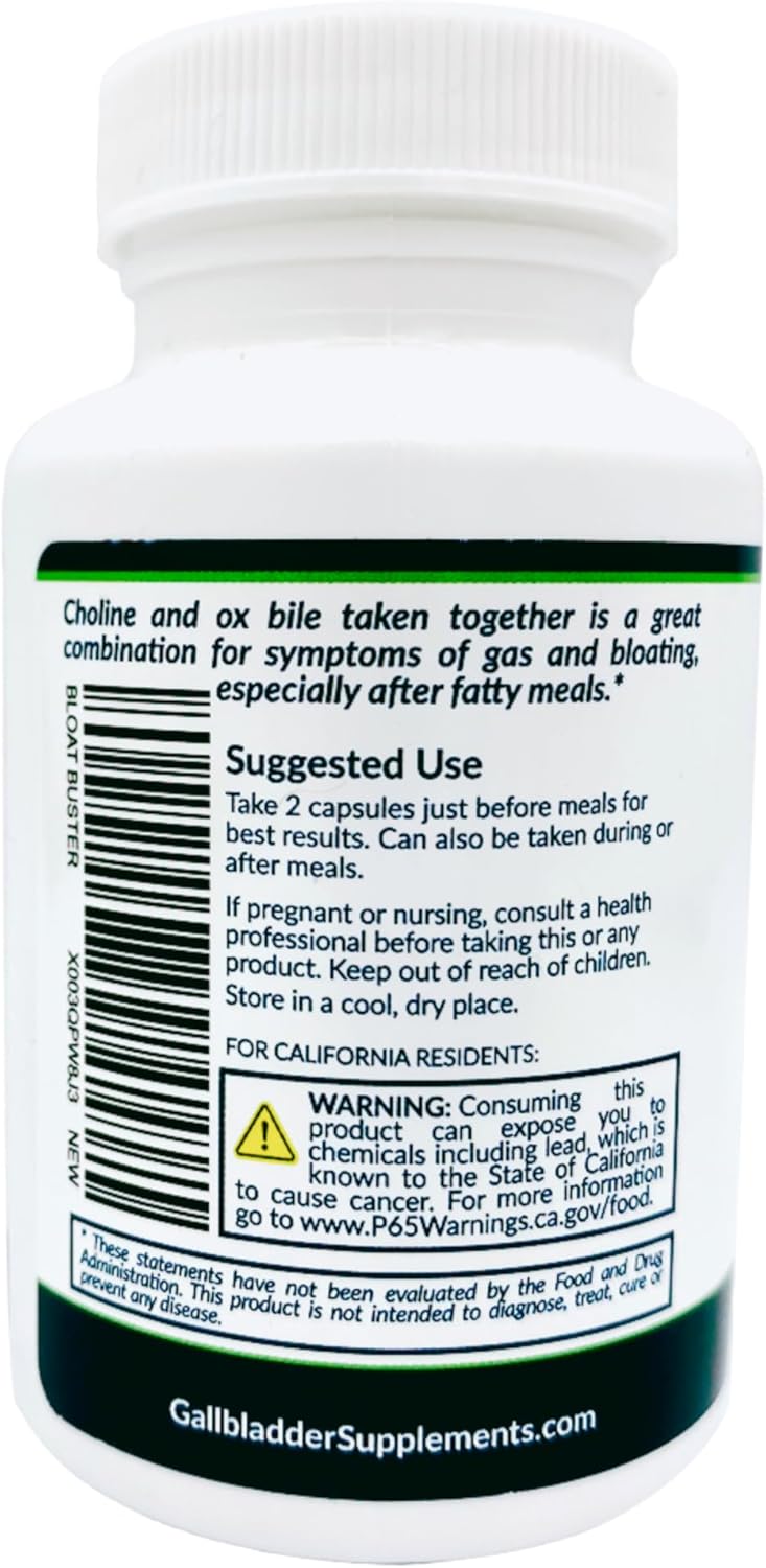 GOODAPPLE NUTRITIONALS Bloat Relief Supplement - Natural Digestive Health Aid with Enzymes and Probiotics