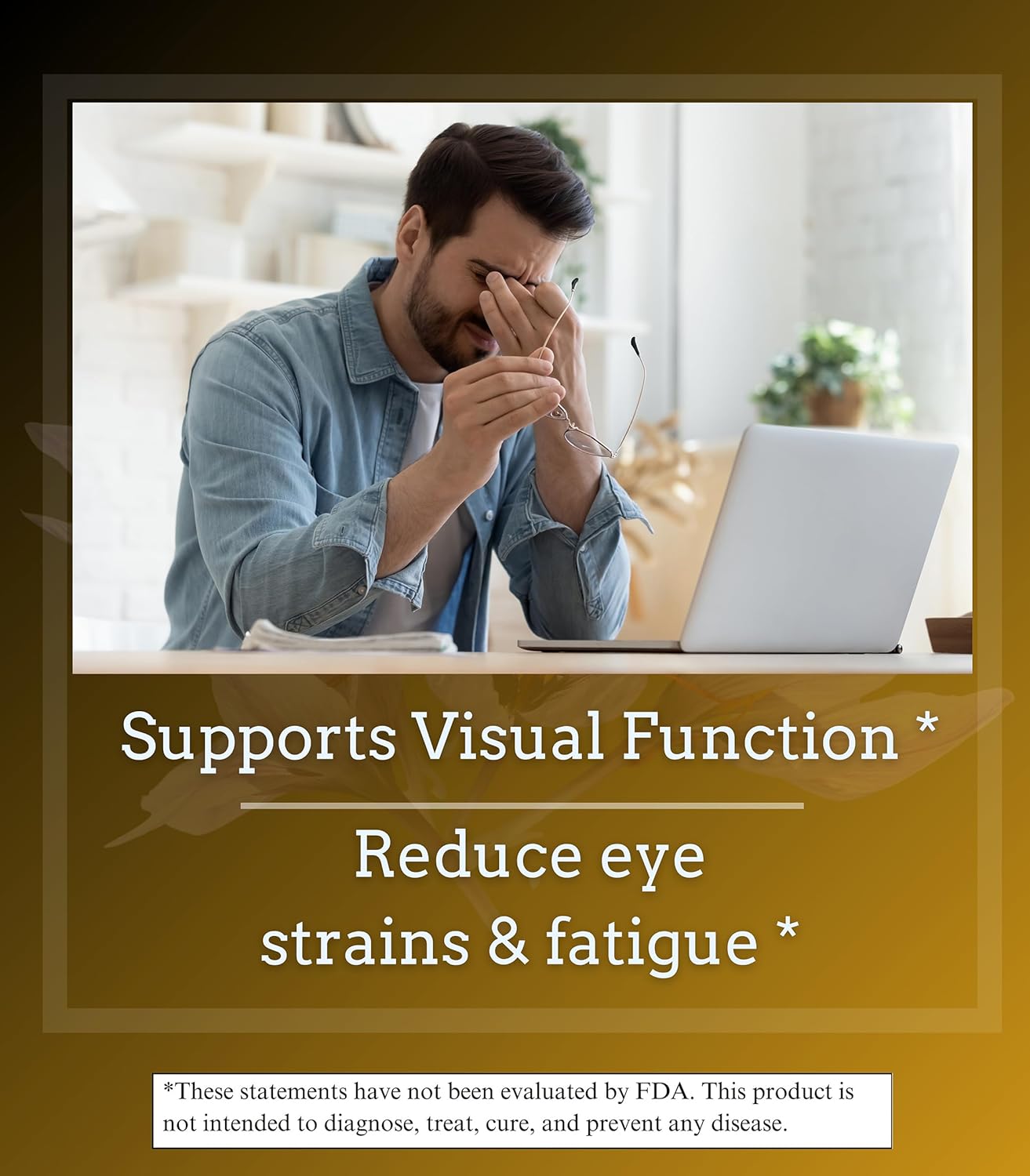 Grape Seed Antioxidant Capsules with Saffron Stigma Herb for Eye & Immune Support - 30 Capsules