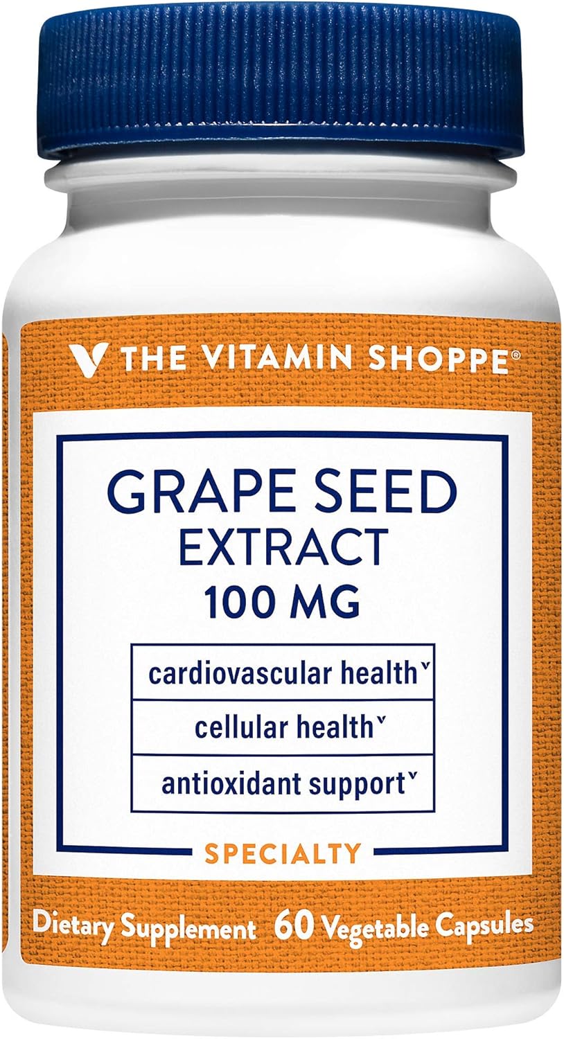 Grape Seed Extract Capsules - 60 Count by The Vitamin Shoppe