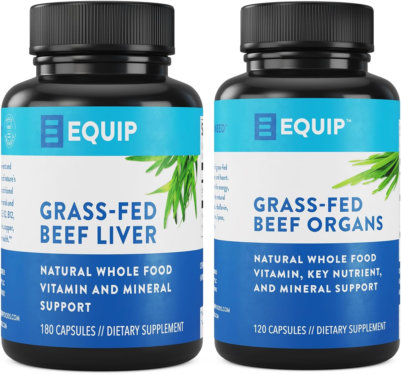 Grass-Fed Beef Liver and Organ Capsules - Premium Quality Supplements for Overall Health and Wellness
