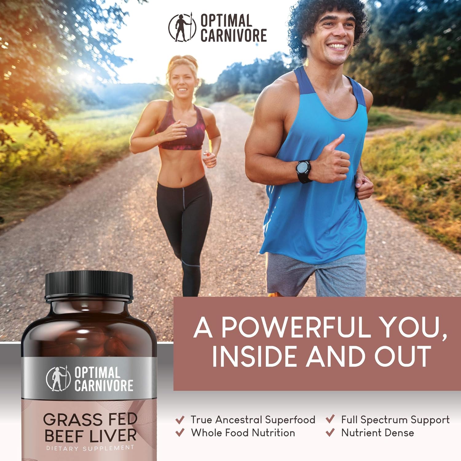 Grass Fed Beef Liver Capsules - Premium Desiccated Liver Supplement