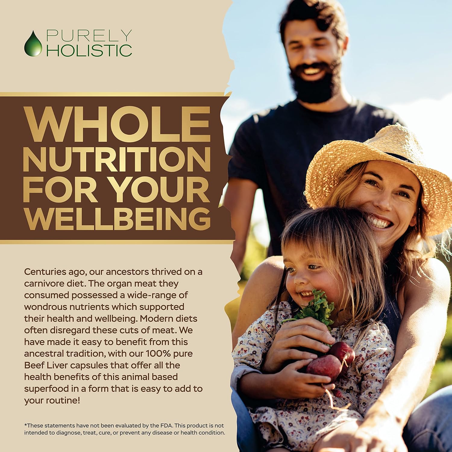 Grass Fed Beef Liver Capsules 4500mg - 270 Capsules, 750mg Each - Desiccated Liver Supplement - Non GMO Grassfed Source of Iron, CoQ10, Vitamins A & B12