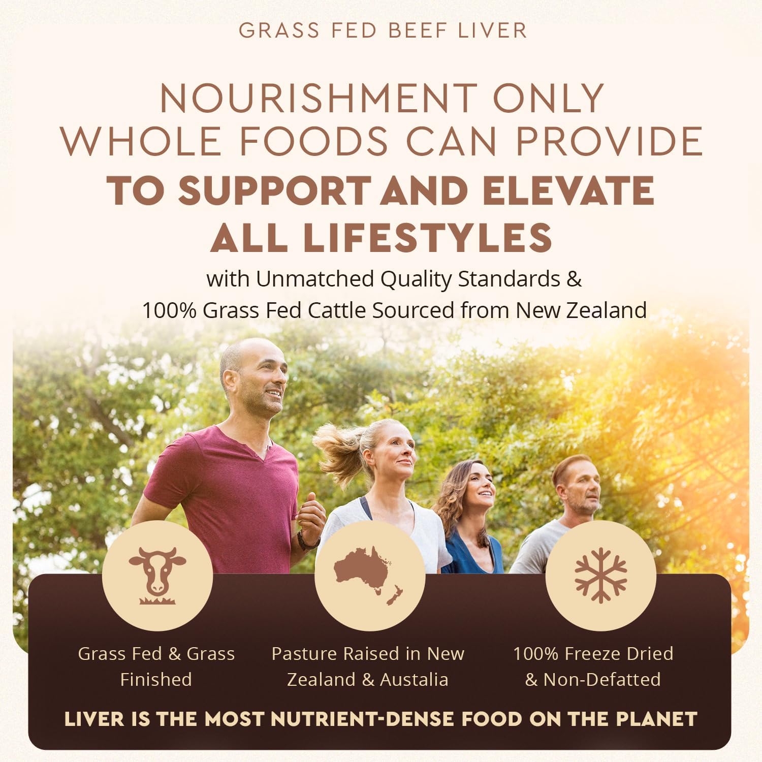 Grass Fed Beef Liver Capsules for Energy, Detox, Digestion & Immunity - 180 Count, Non-GMO, Freeze Dried Liver Supplement