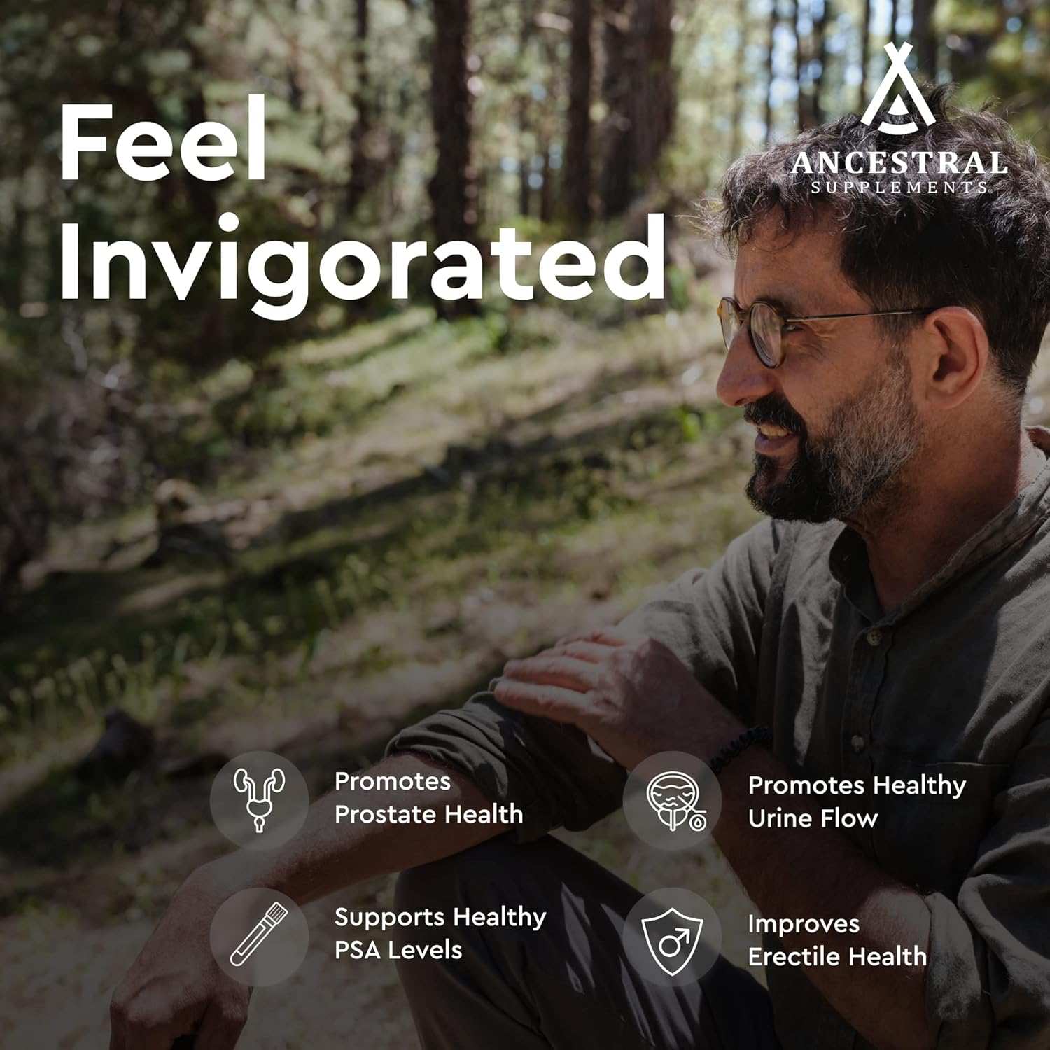 Grass Fed Beef Prostate Supplements for Men with Liver, 3000mg, Non-GMO, 180 Capsules - Supports Men's Prostate Health