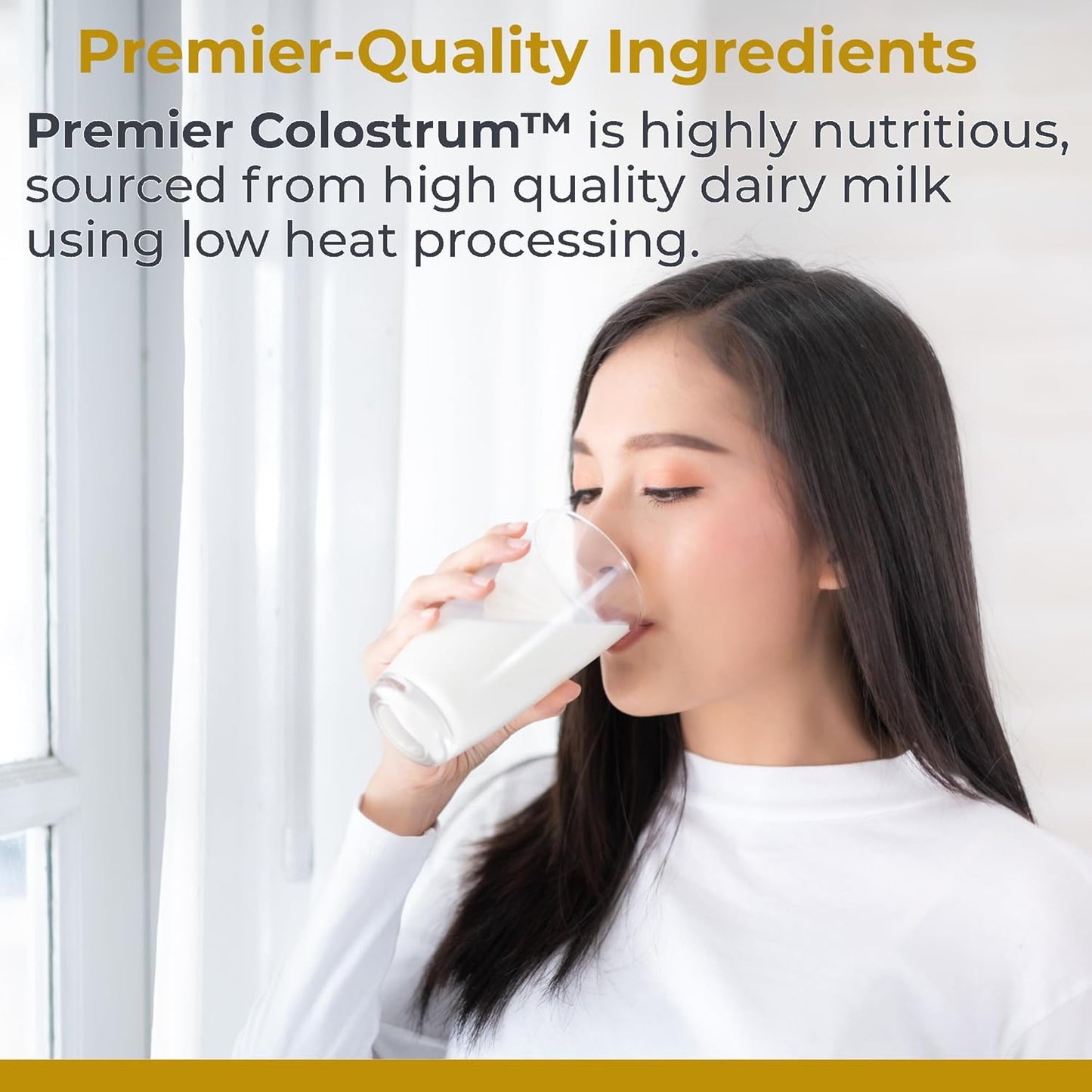 Grass-Fed Colostrum-IgG Supplement for Immune System Support - 5 oz Powder