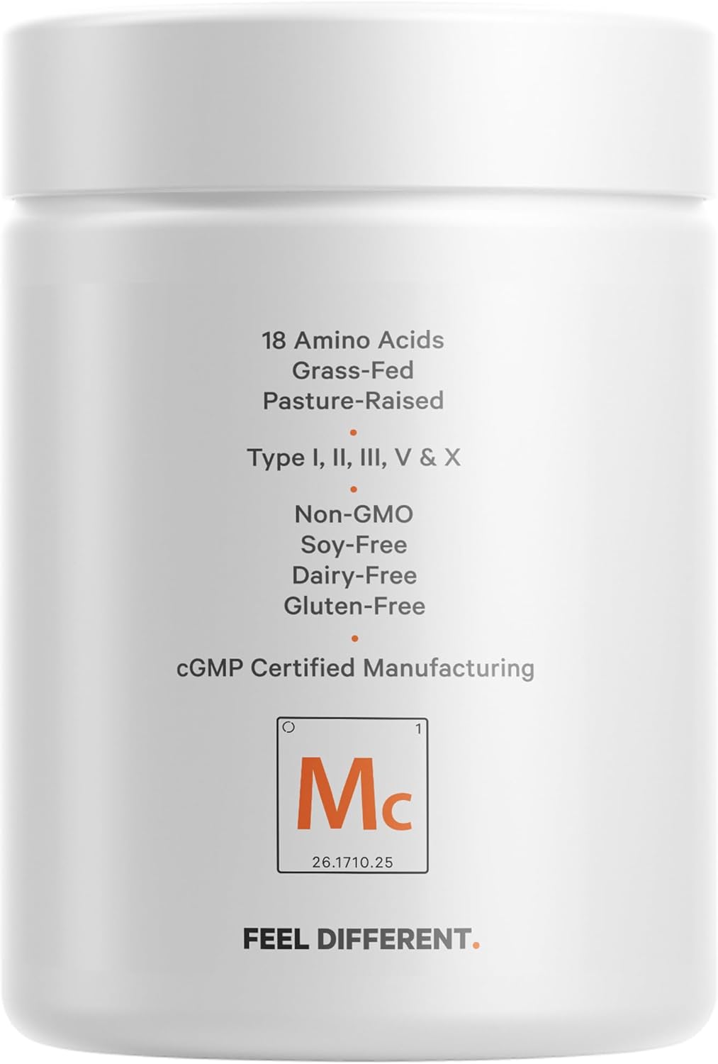 Grass-Fed Multi Collagen Peptides Capsules with Ashwagandha and Amla Berry Vitamins - 2-Pack