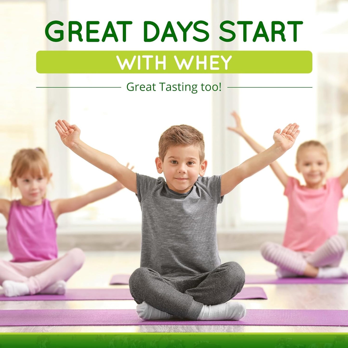 Grass-Fed Whey Protein Powder for Immune Vitality, Natural Flavor 600g (30 Servings), 15g Protein Per Serve - Clean Holistic Wellness Nutrition