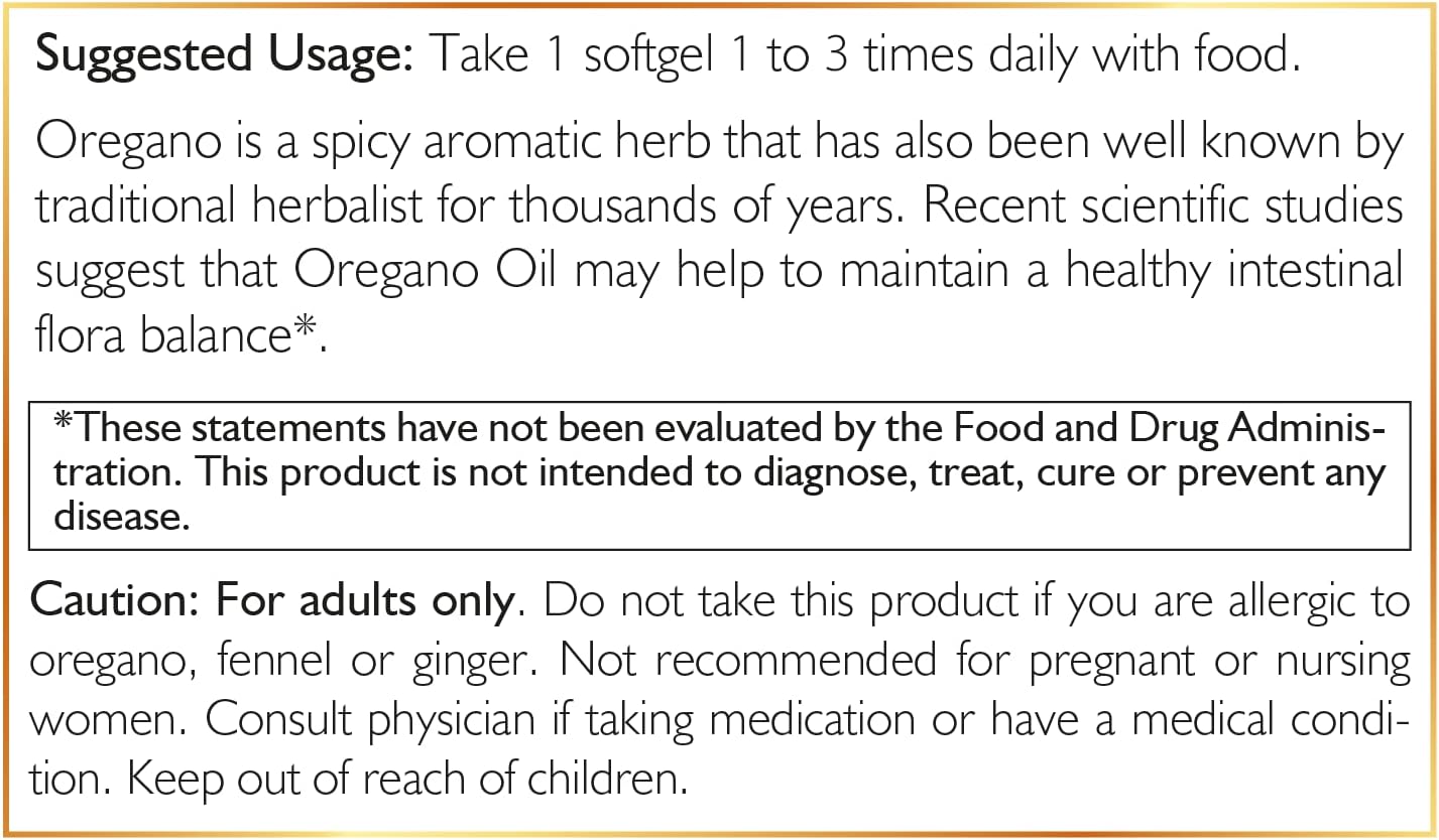 Greek Carvacrol Immune Support Capsules - Cocó March Oregano Oil - 55% Carvacrol - Gluten Free, Dairy Free, GMO Free - 90 Capsules