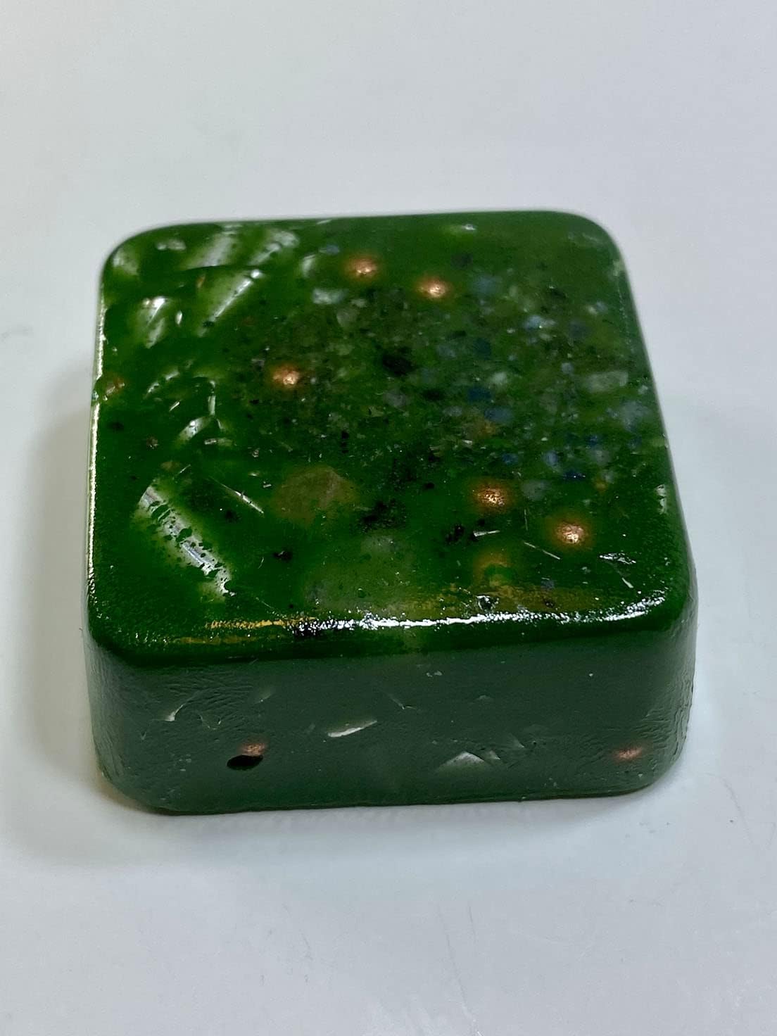 Green Chromium Oxide Crystal Orgone Mini Tower Busters Cube - 2 Pack