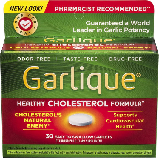 Green Garlique Cardiovascular Dietary Supplement - 30 Count Bottle