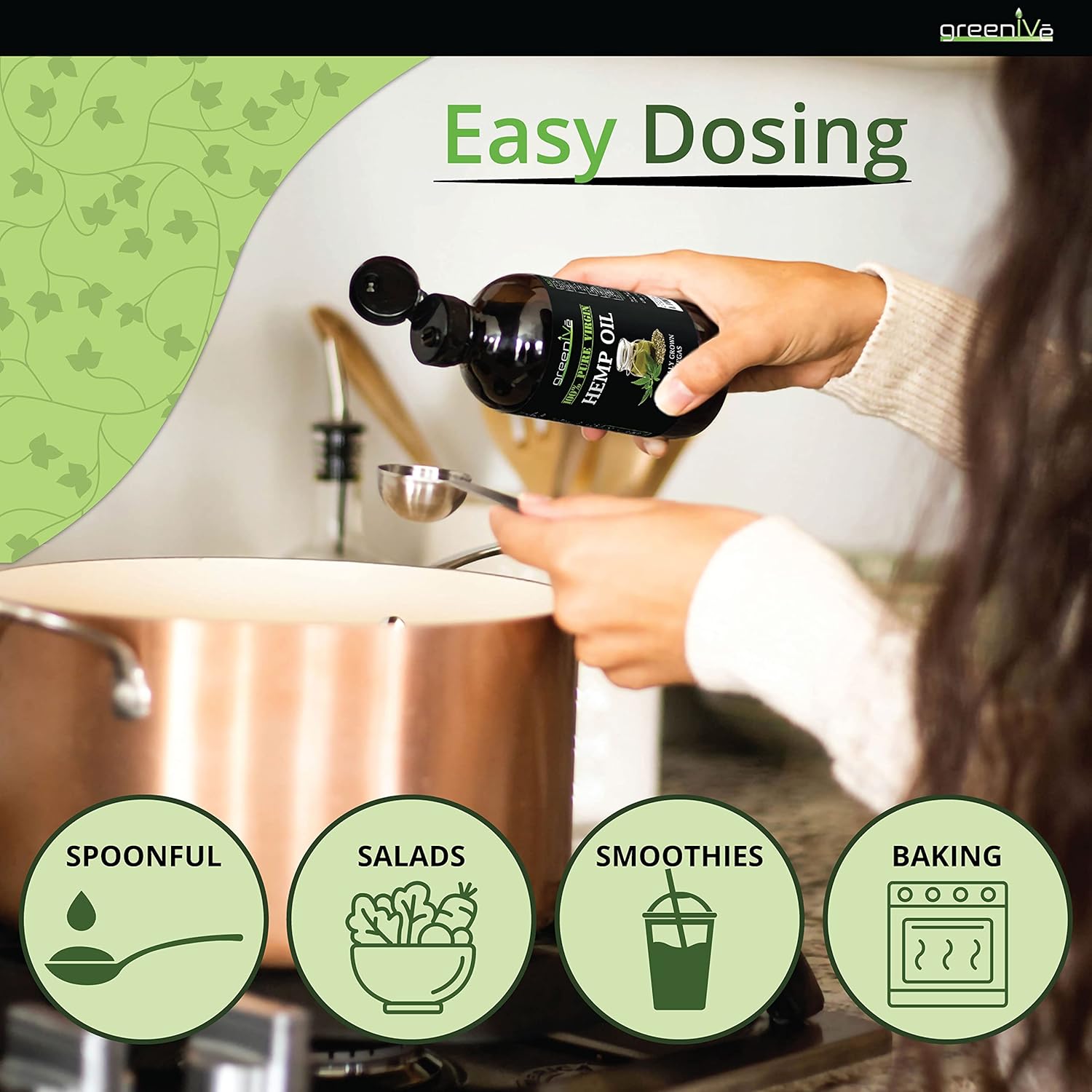 GreenIVemetabolism boosterOil: Vegan Omegas, Cold Pressed, 640oz Exclusive