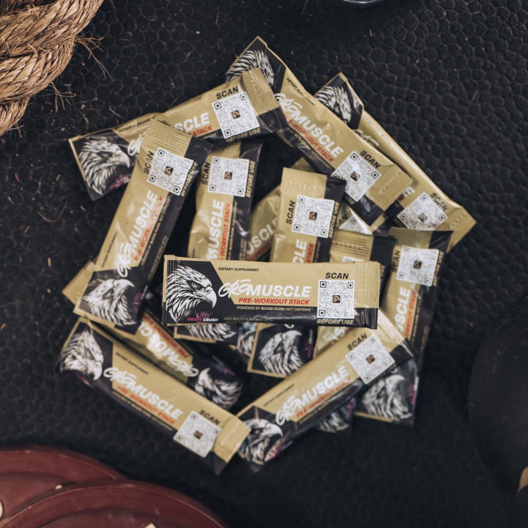 GRO Muscle Pre-Workout Supplement by Klerpath - Boost Your Performance and Endurance