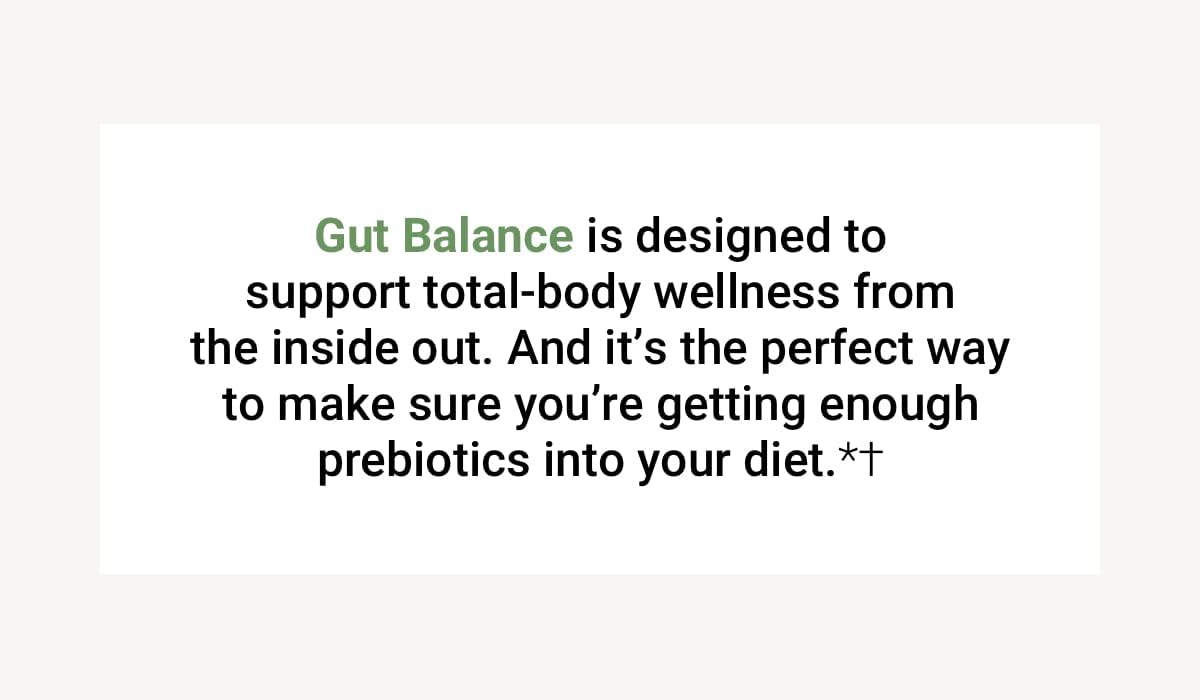 Gut Balance Prebiotic Fiber Blend Capsules for Digestive Health & Sustained Energy - Men and Women's Prebiotics.