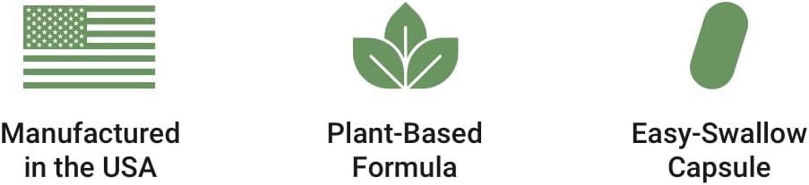 Gut Balance Prebiotic Fiber Blend Capsules for Digestive Health & Sustained Energy - Men and Women's Prebiotics.