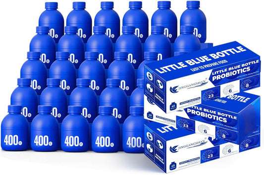 HAIION Probiotics 40 Billion CFU - 30 Bottles for Digestive Health - 21oz Total Supplement Pack