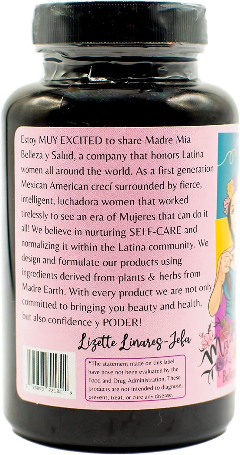Hair and Nail Support Supplement with Burdock Root, Horsetail, Stinging Nettle, Ginko Leaf, Biotin - 30 Day Supply - 90 Capsules - 650MG