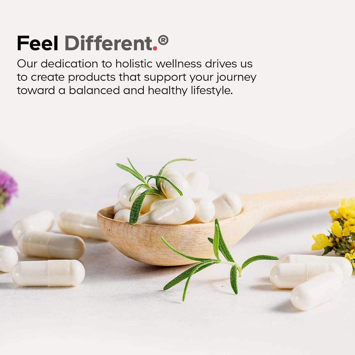 Hair Care Support Supplement with 10000 mcg Biotin, Keratin, Collagen, Vitamins A, B12, C, D3, E, Zinc, Turmeric, Probiotics, Enzymes, Inositol - 120 Capsules