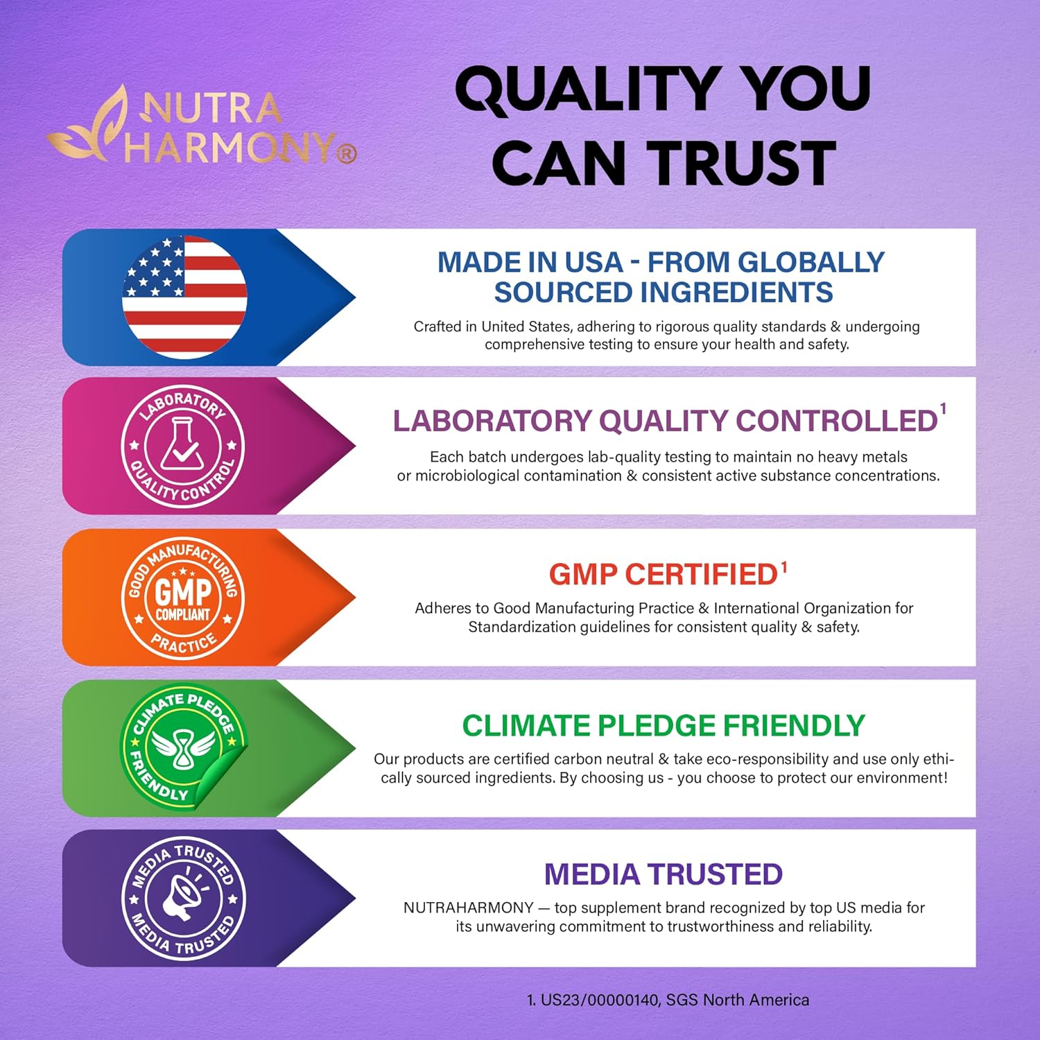 Hair, Skin, and Nails Support Supplement with Biotin, Collagen, and Keratin - 25000 mcg Vitamins B2, B3, B6 & B7 - Hyaluronic Acid - 60 Capsules - Made in USA - Women & Men