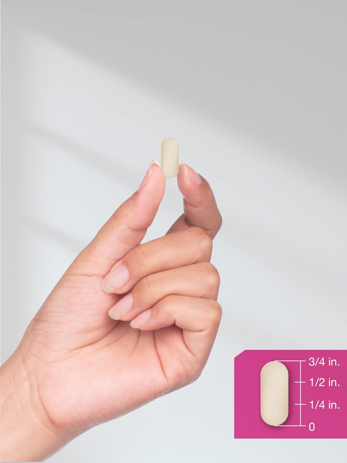 Hair Skin and Nails Vitamins with Biotin and Collagen - 150 Caplets for Women and Men - Non-GMO, Gluten Free Supplement