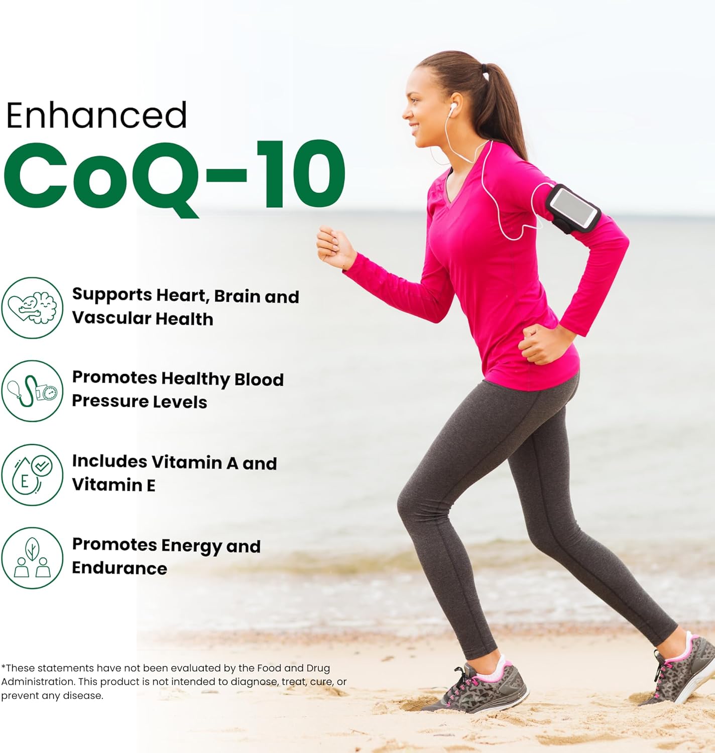 Halal CoQ10 Supplement for Heart Health & Energy, Highly Absorbable, 60 Softgels, Made in USA by Zaytun Vitamins