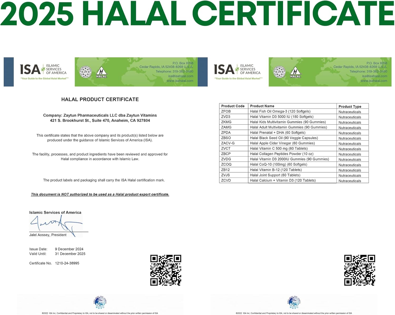 Halal Zaytun Vitamins Multivitamin Gummies for Kids and Adults, Daily Nutritional Support, Vegetarian, Energy & Growth Support - Made in USA