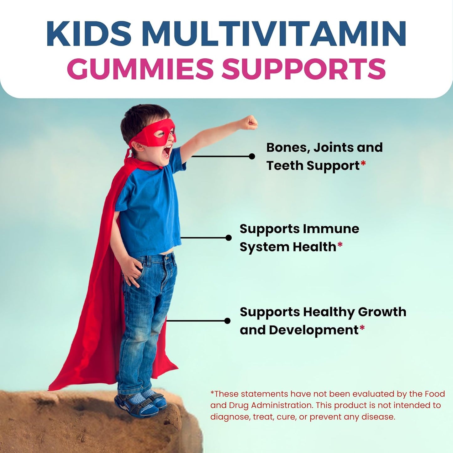 Halal Zaytun Vitamins Multivitamin Gummies for Kids and Adults, Daily Nutritional Support, Vegetarian, Energy & Growth Support - Made in USA