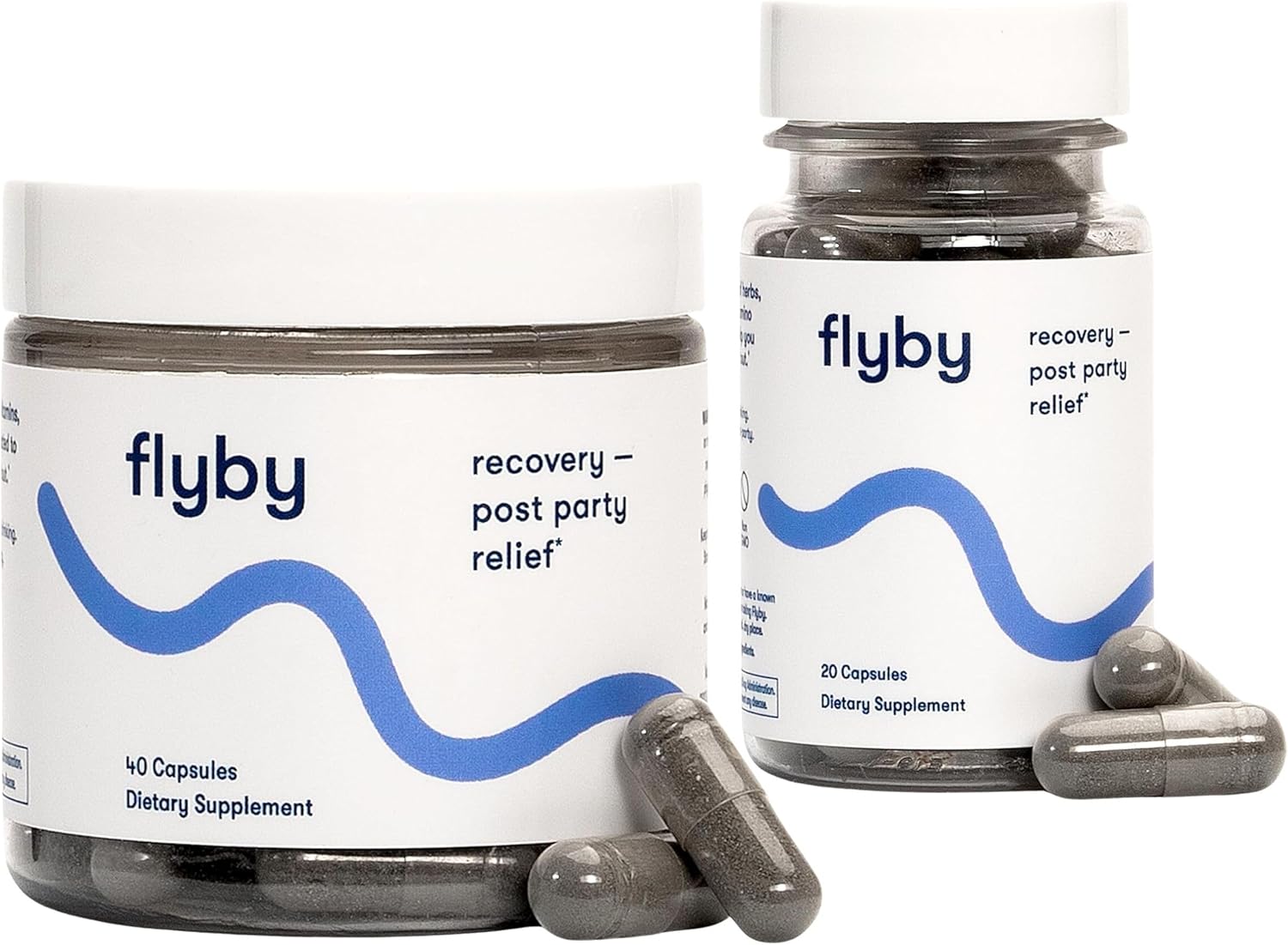 Hangover Recovery Pills - Prevent Hangovers and Support Liver Health - 40 & 20 Count