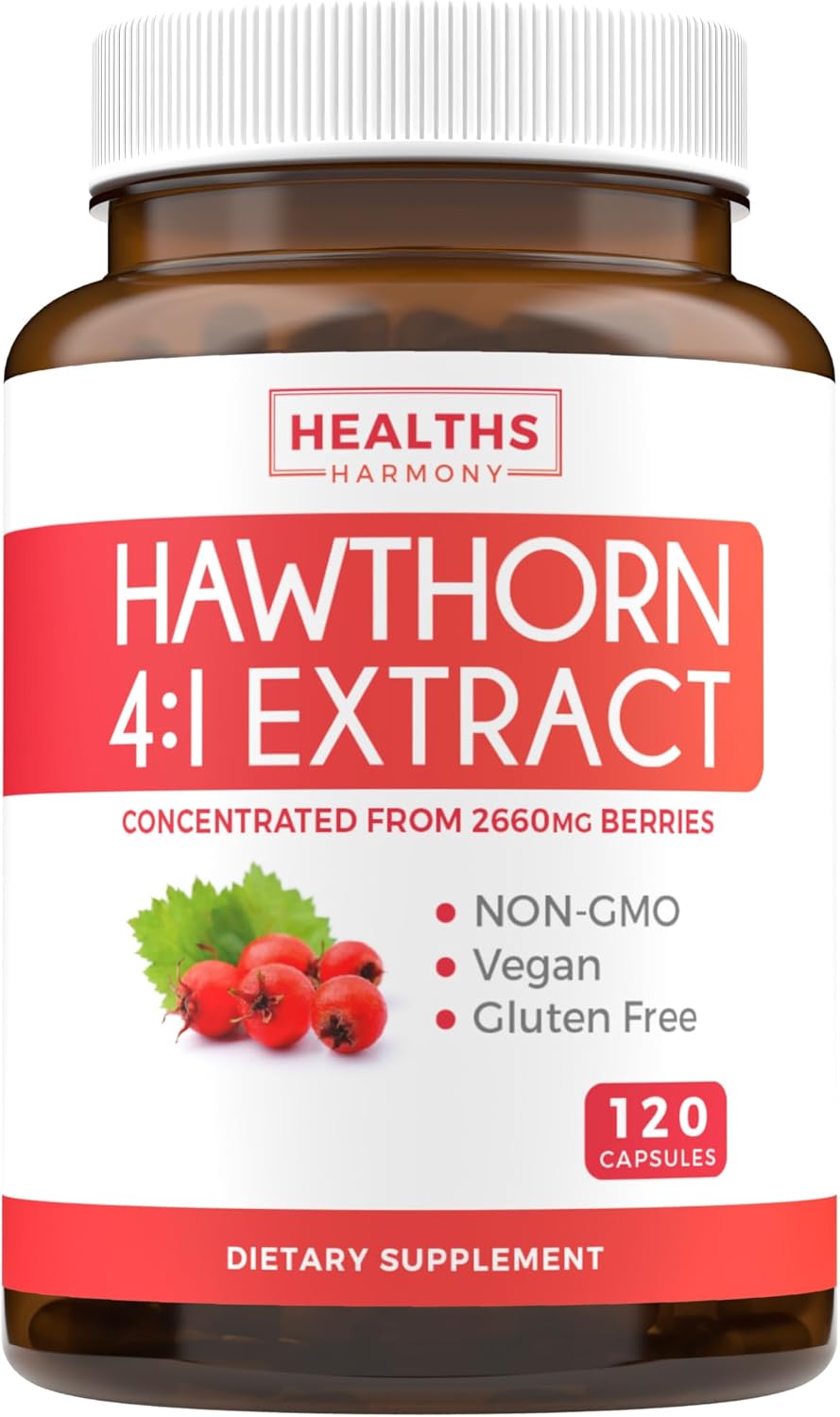 Happy Heart Pack: High Strength Hawthorn Berry Extract & Organic Beetroot Powder - Save $4 (12% Off)