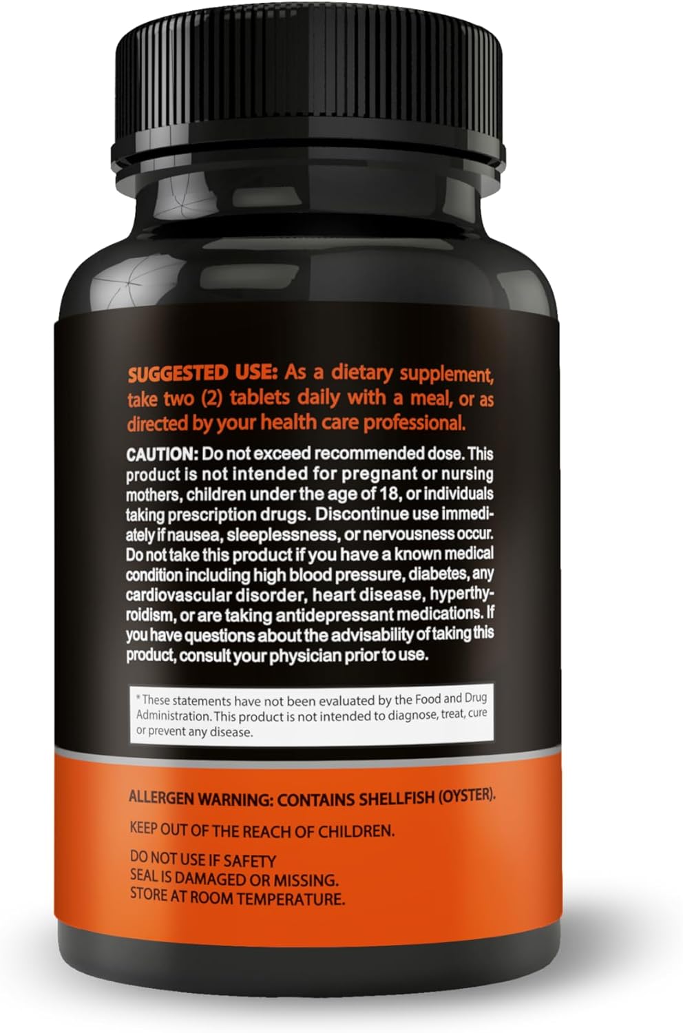 Hard Fox Enlargement Pills for Men - #1 Ultimate Performance Booster - 3" Size Gain in 60 Days - Enhance Drive, Strength, Size, Endurance - 60 Count