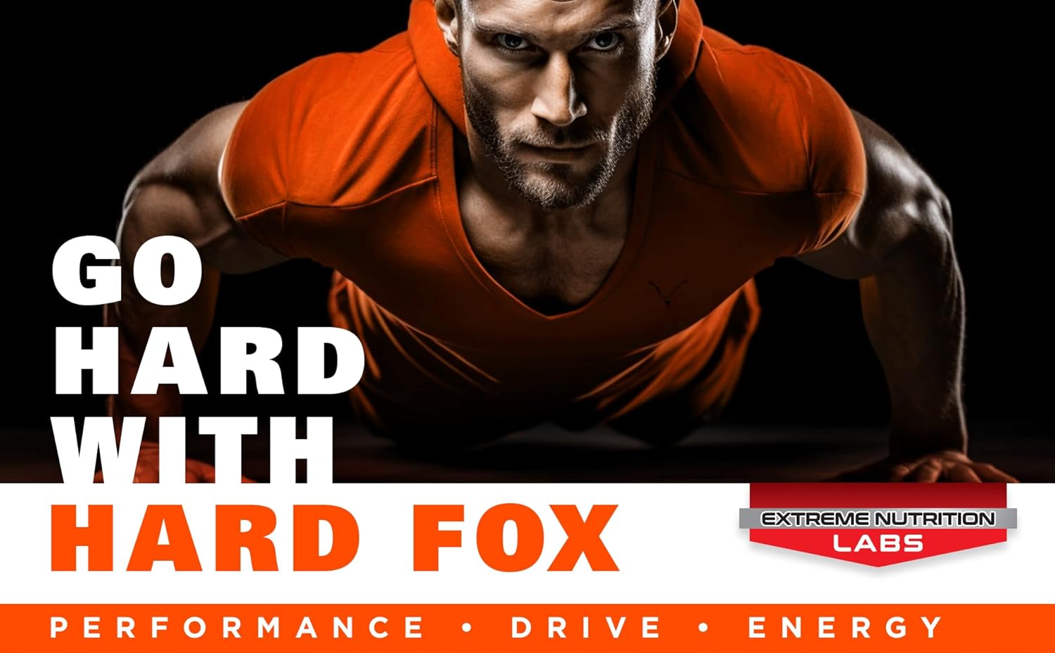 Hard Fox Enlargement Pills for Men - #1 Ultimate Performance Booster - 3" Size Gain in 60 Days - Enhance Drive, Strength, Size, Endurance - 60 Count