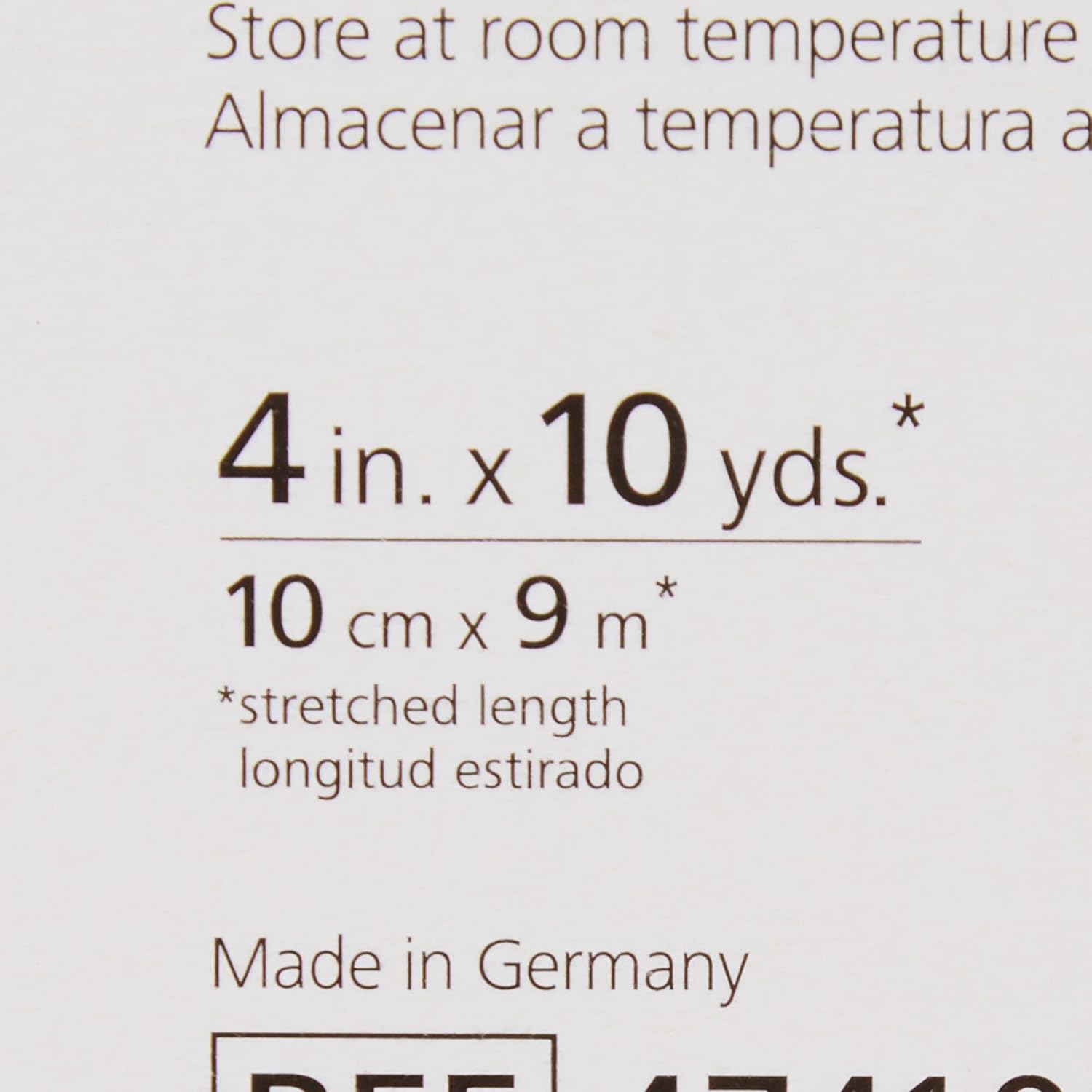 Hartmann Econo-Paste Conforming Zinc-Oxide Paste Bandage with Calamine 4" x 10 yd. (Pack of 12)