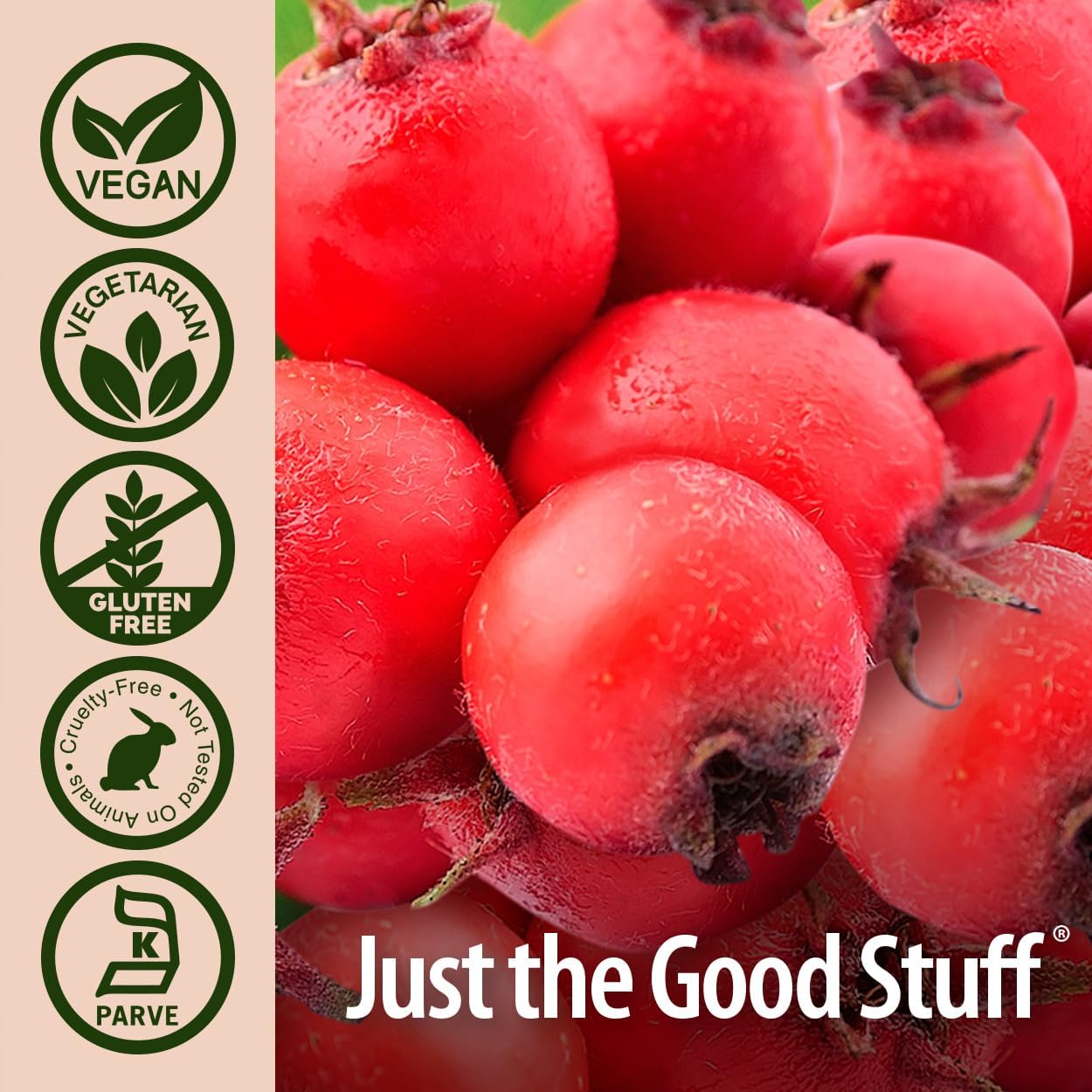 Hawthorn Berry Capsules - Heart & Circulatory Support - 90ct - Gluten-Free, Non-GMO, Vegan - No Artificial Ingredients