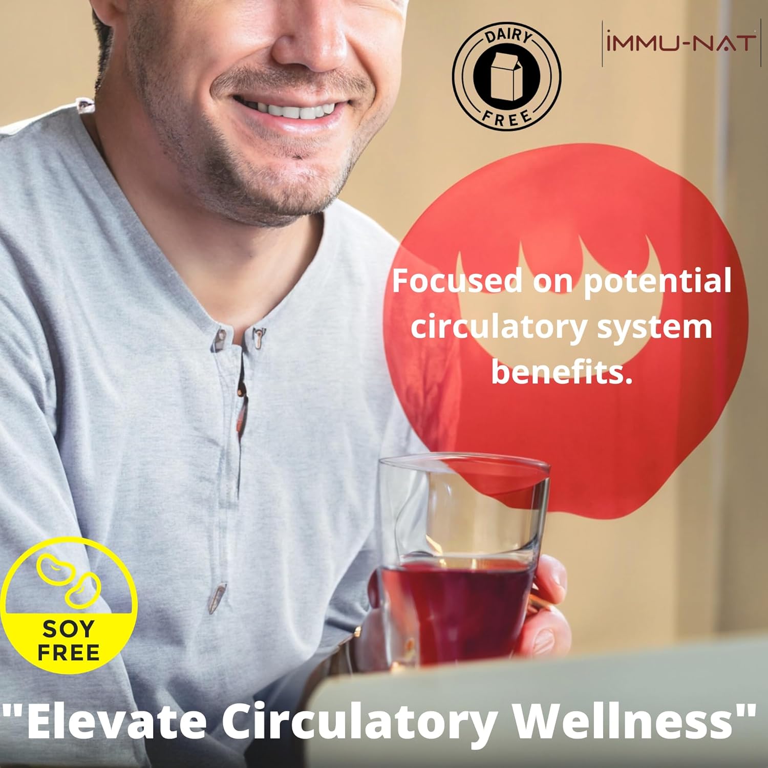 Hawthorn Berry Liquid Supplement for Cardiovascular Health (8.5oz) - Immune Support Formula for Blood Pressure