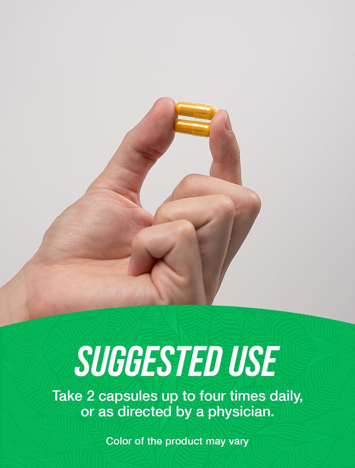 Hawthorn Berry Supplement Capsules - 1000mg Extract, Gluten Free - 180 Veg Capsules