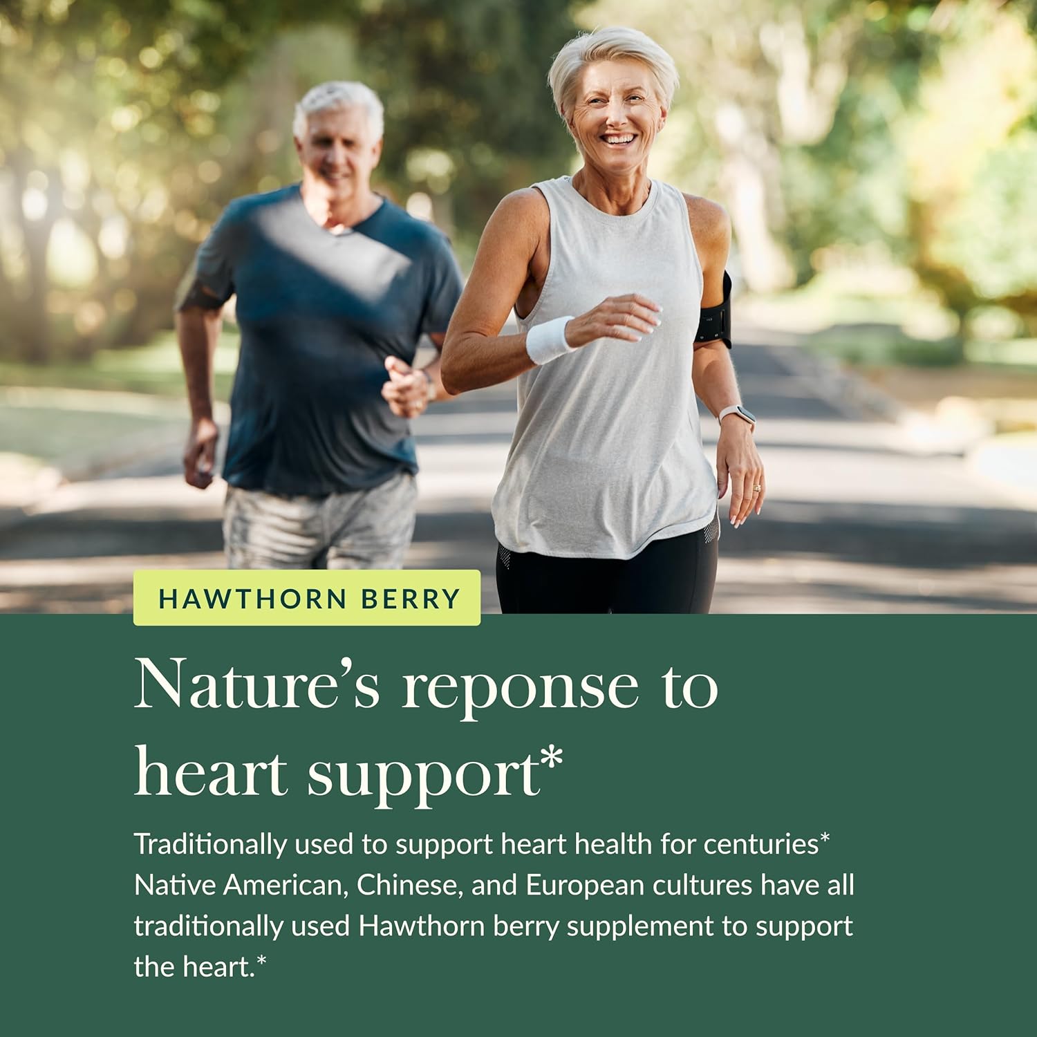 Hawthorn Berry Supplement for Heart Health - Gaia Herbs Hawthorn Supreme - 120 Vegan Capsules