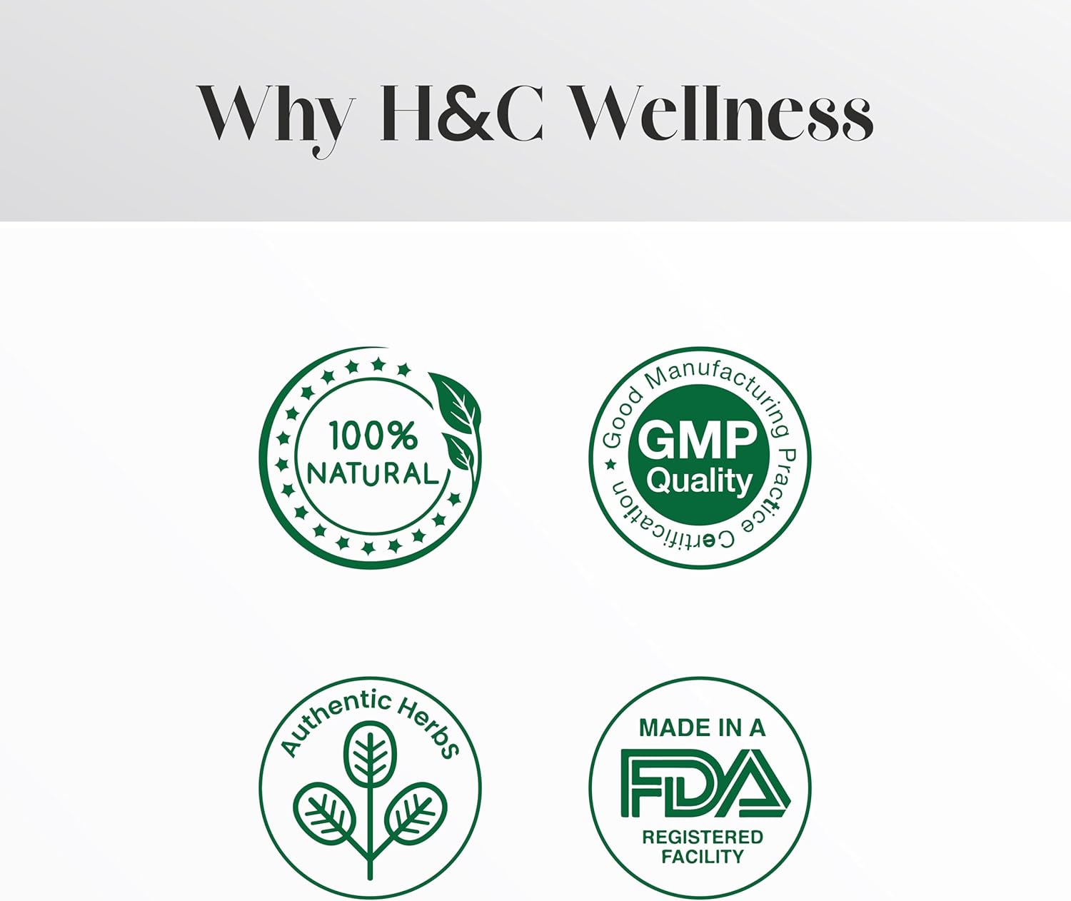 H&C Activated Charcoal Capsules - 350mg, 120 Capsules | Natural Coconut Shell Charcoal Detox Supplement