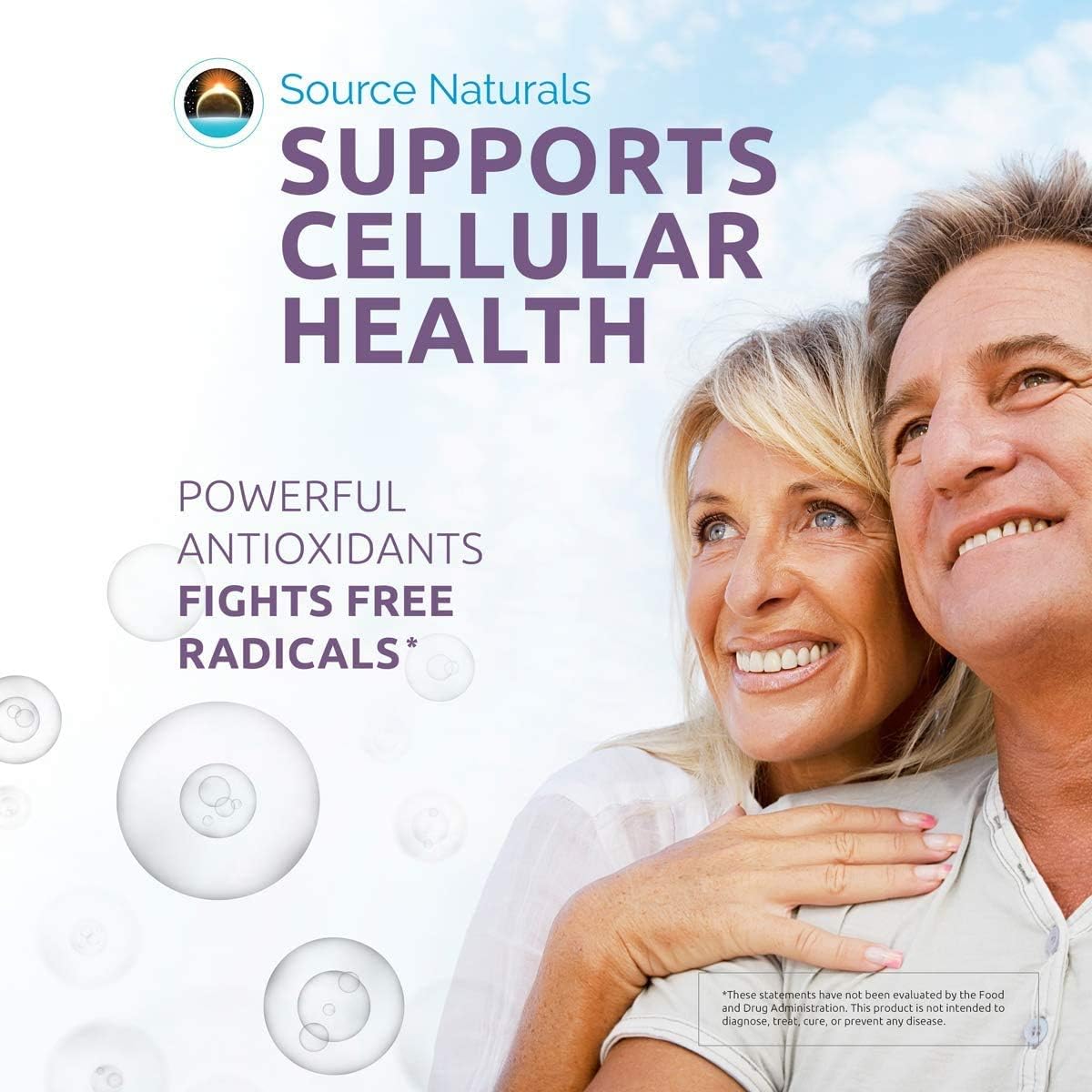 Heart Health and Anti-Aging Support: Source Naturals Resveratrol 100 - 100mg, 60 Veg Caps