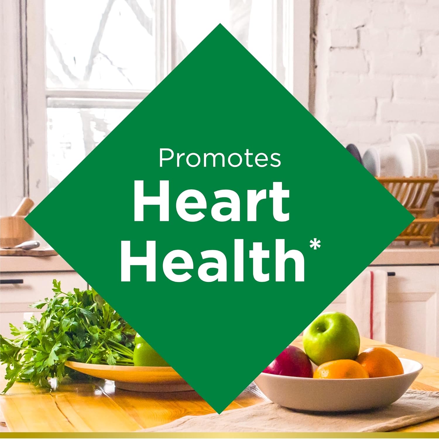 Heart Health Support: Nature's Bounty CoQ10 Gummies, 200 mg, 60 Peach Mango Flavoured Gummies