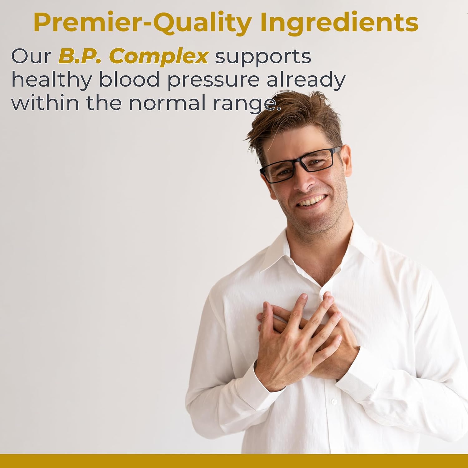 Heart Health Support Supplement with Garlic, Hawthorn, Olive Leaf, Reishi, Cayenne & Celery - Non-GMO, Vegan Formula - 60 Plant Capsules